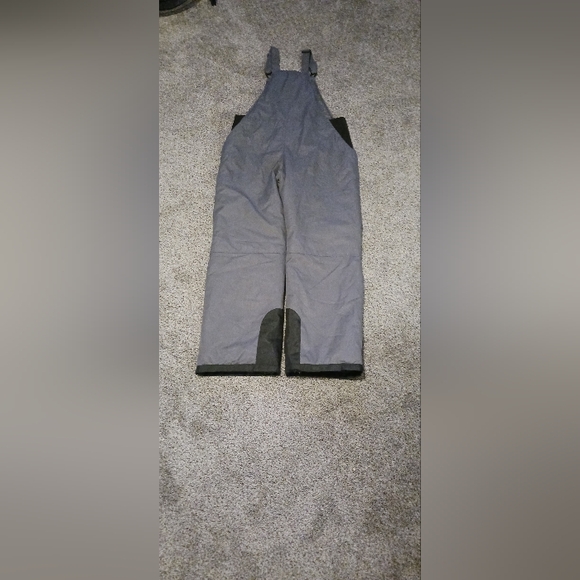 **** BenBoy Men’s Grey Snow Bibs Pants Size Large - Picture 8 of 10